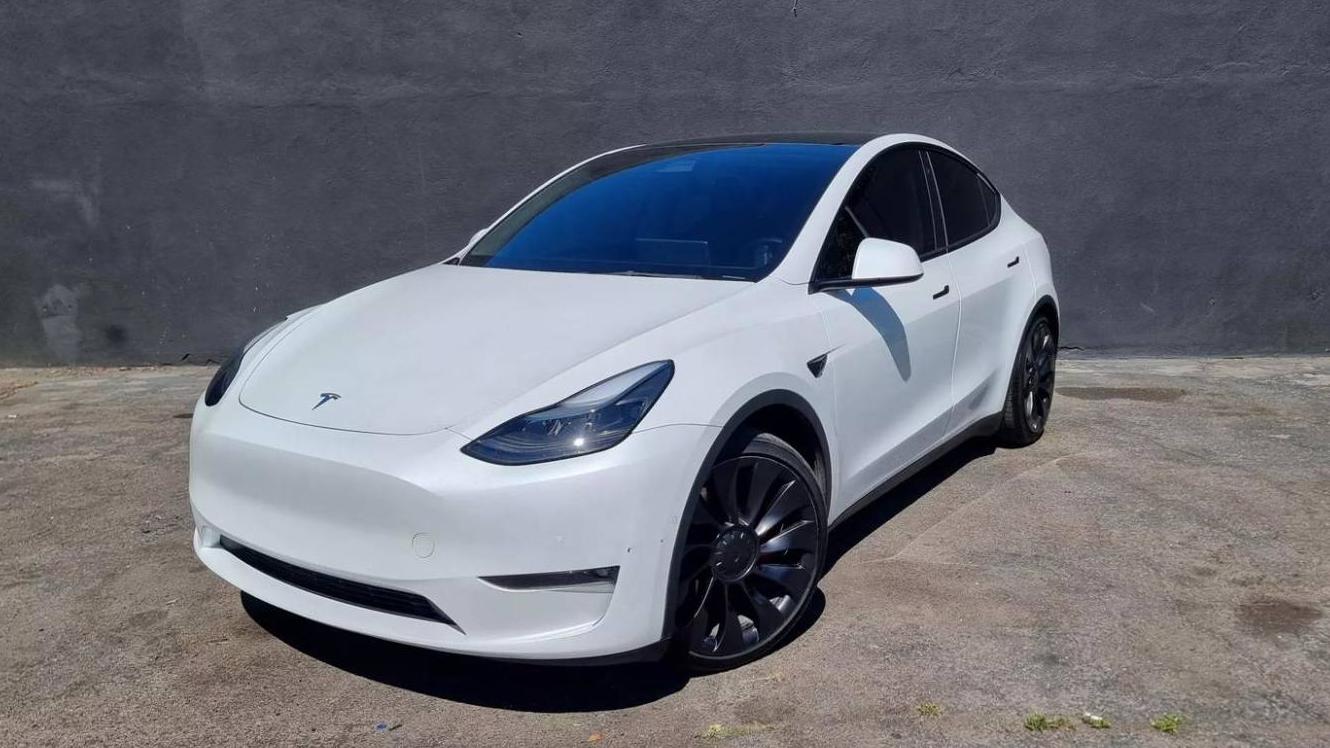 TESLA MODEL Y 2022 7SAYGDEF6NF484965 image